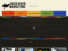 Tablet Screenshot of duckdiverllc.com